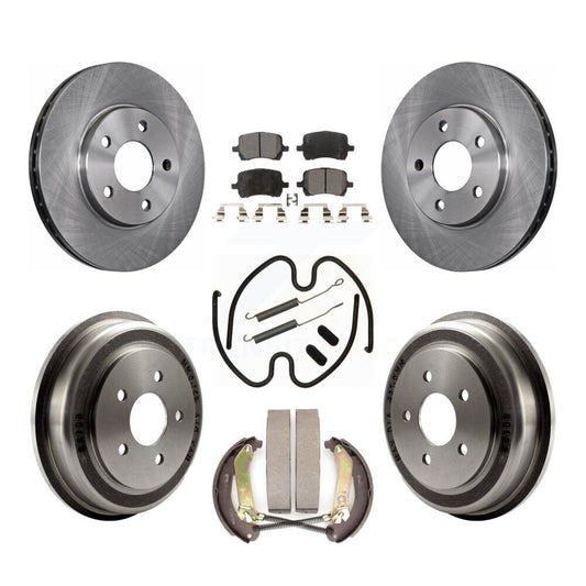 [Avant + Arrière] Kit de Disque et plaquette (céramique) de frein pour Chevrolet Malibu K8T-104022