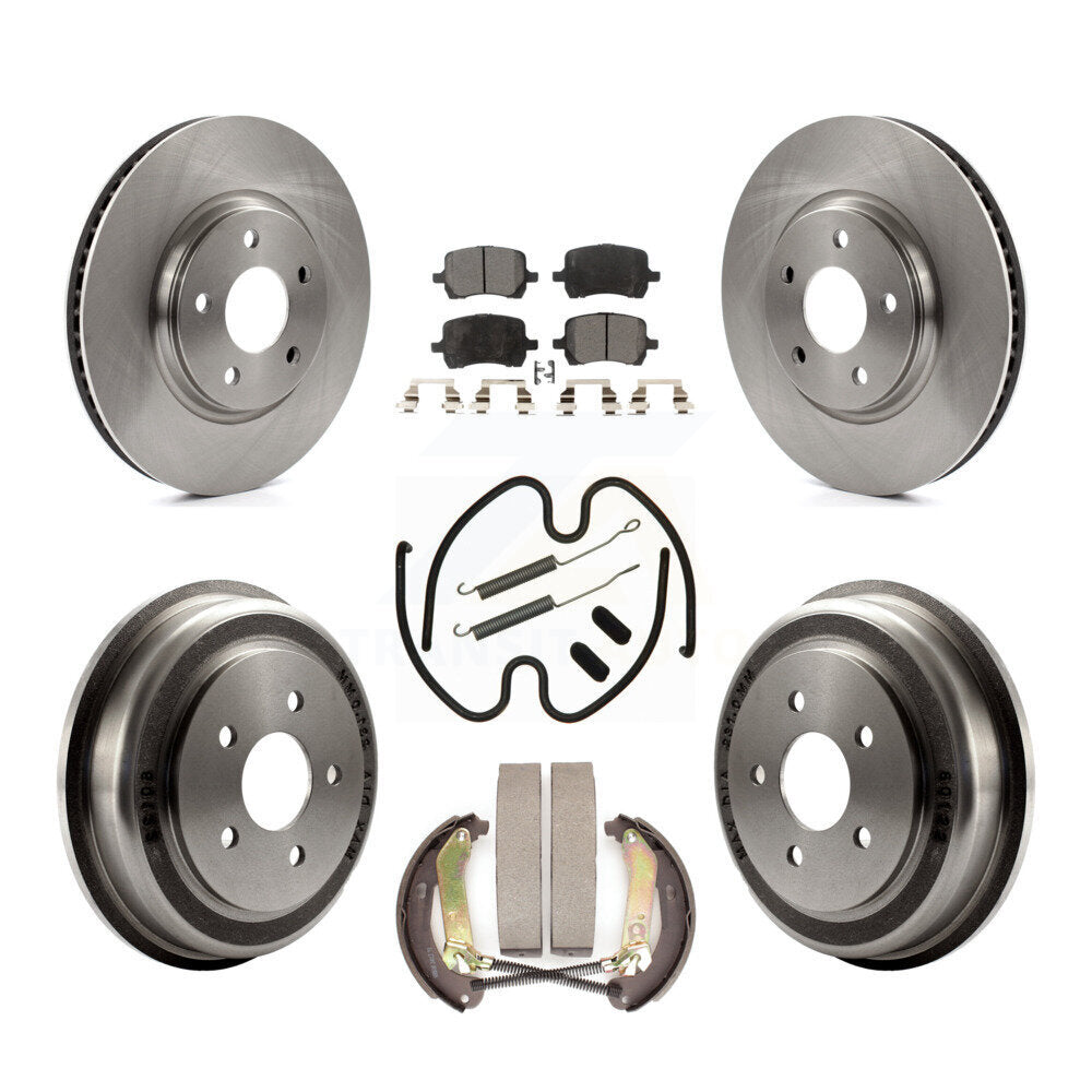 [Avant + Arrière] Kit de Disque et plaquette (céramique) de frein pour Chevrolet Malibu K8T-104023