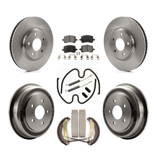 [Avant + Arrière] Kit de Disque et plaquette (céramique) de frein pour Chevrolet Malibu K8T-104023