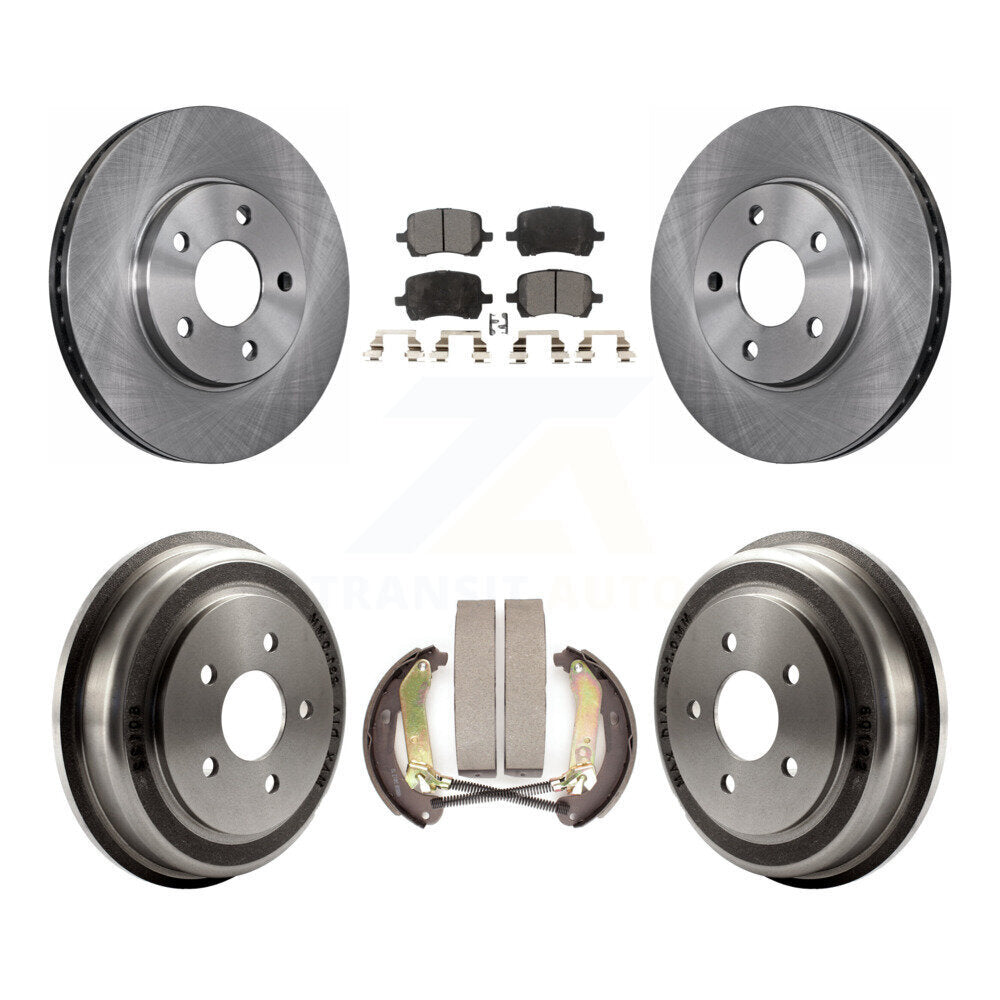 [Avant + Arrière] Kit de Disque et plaquette (céramique) de frein pour Chevrolet Malibu K8T-104026