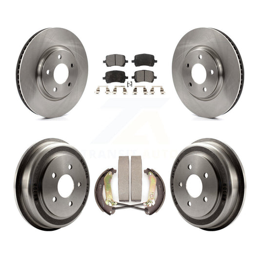 [Avant + Arrière] Kit de Disque et plaquette (céramique) de frein pour Chevrolet Malibu K8T-104027
