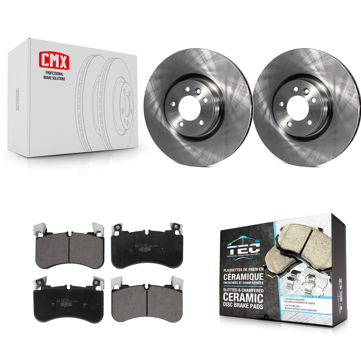 [Avant] Kit de Disque et plaquette (céramique) de frein pour Land Rover Range Sport Defender 90 110 K8T-104032