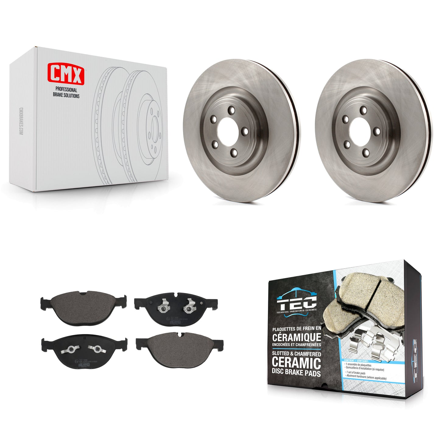 [Avant] Kit de Disque et plaquette (céramique) de frein pour Jaguar XF XJ K8T-104036