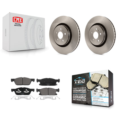 [Avant] Kit de Disque et plaquette (céramique) de frein pour Ford Edge Lincoln Nautilus K8T-104040