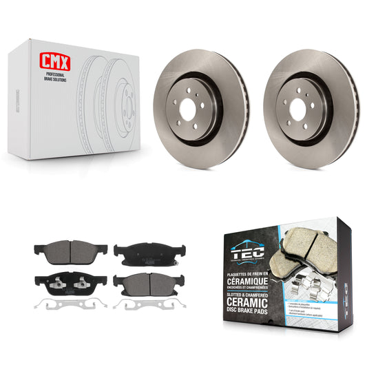 [Avant] Kit de Disque et plaquette (céramique) de frein pour Ford Edge Lincoln Nautilus K8T-104040