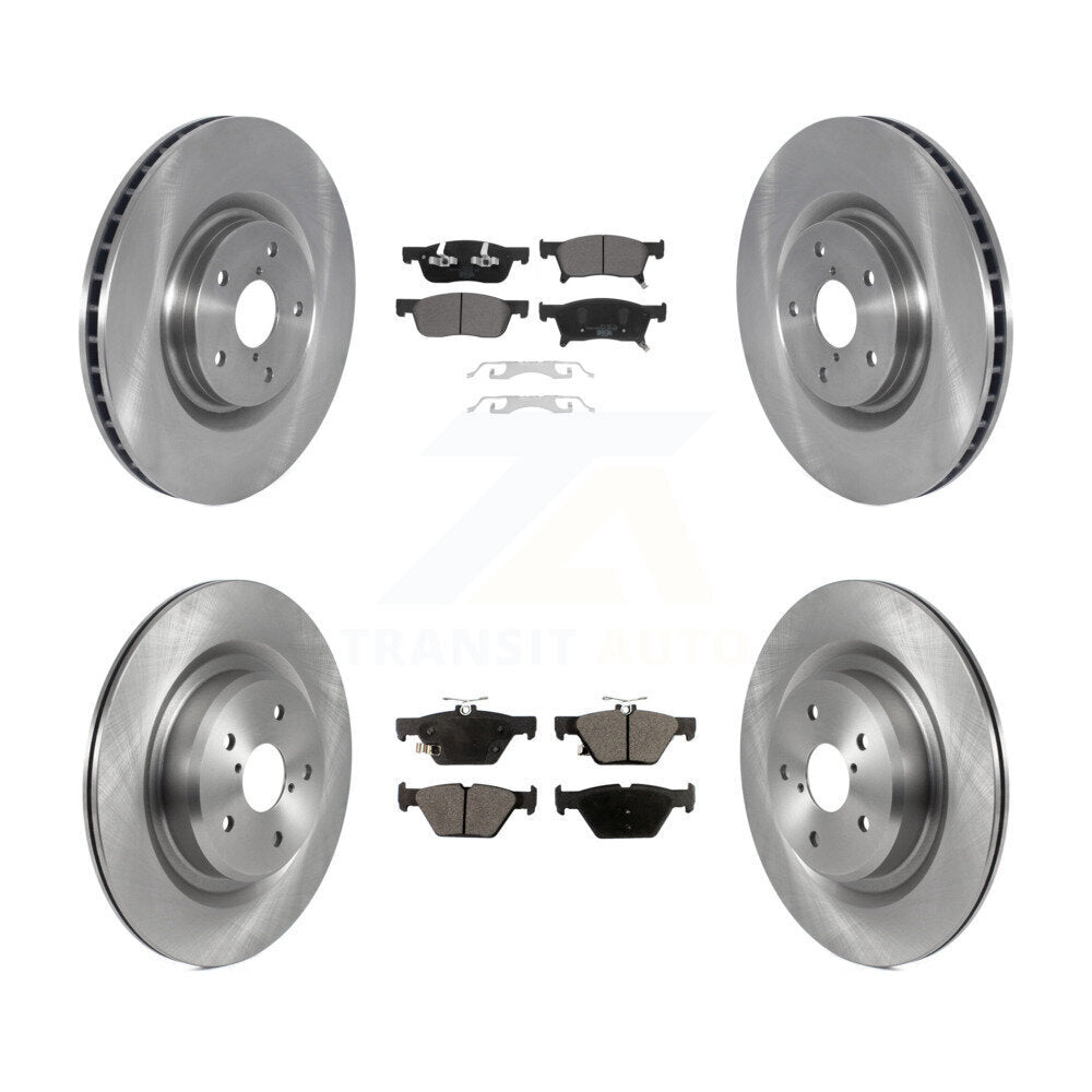 [Avant + Arrière] Kit de Disque et plaquette (céramique) de frein pour 2019-2022 Subaru Ascent K8T-104060