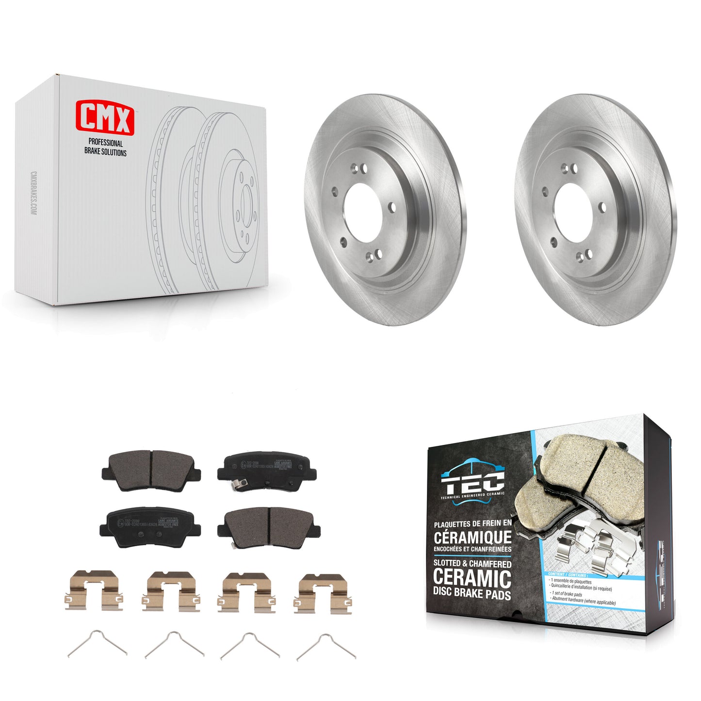 [Arrière] Disque et plaquette de frein pour Kia Cadenza With Electric Parking K8T-104065