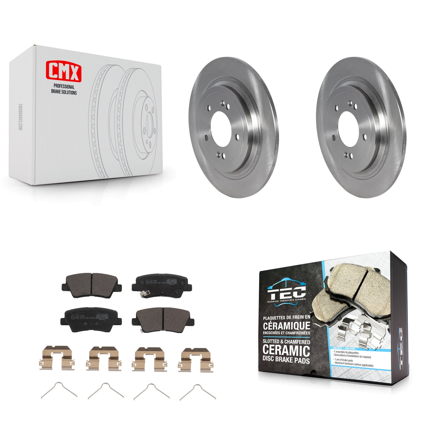 [Arrière] Disque et plaquette de frein pour Kia Sportage Hyundai Tucson Nexo K8T-104066
