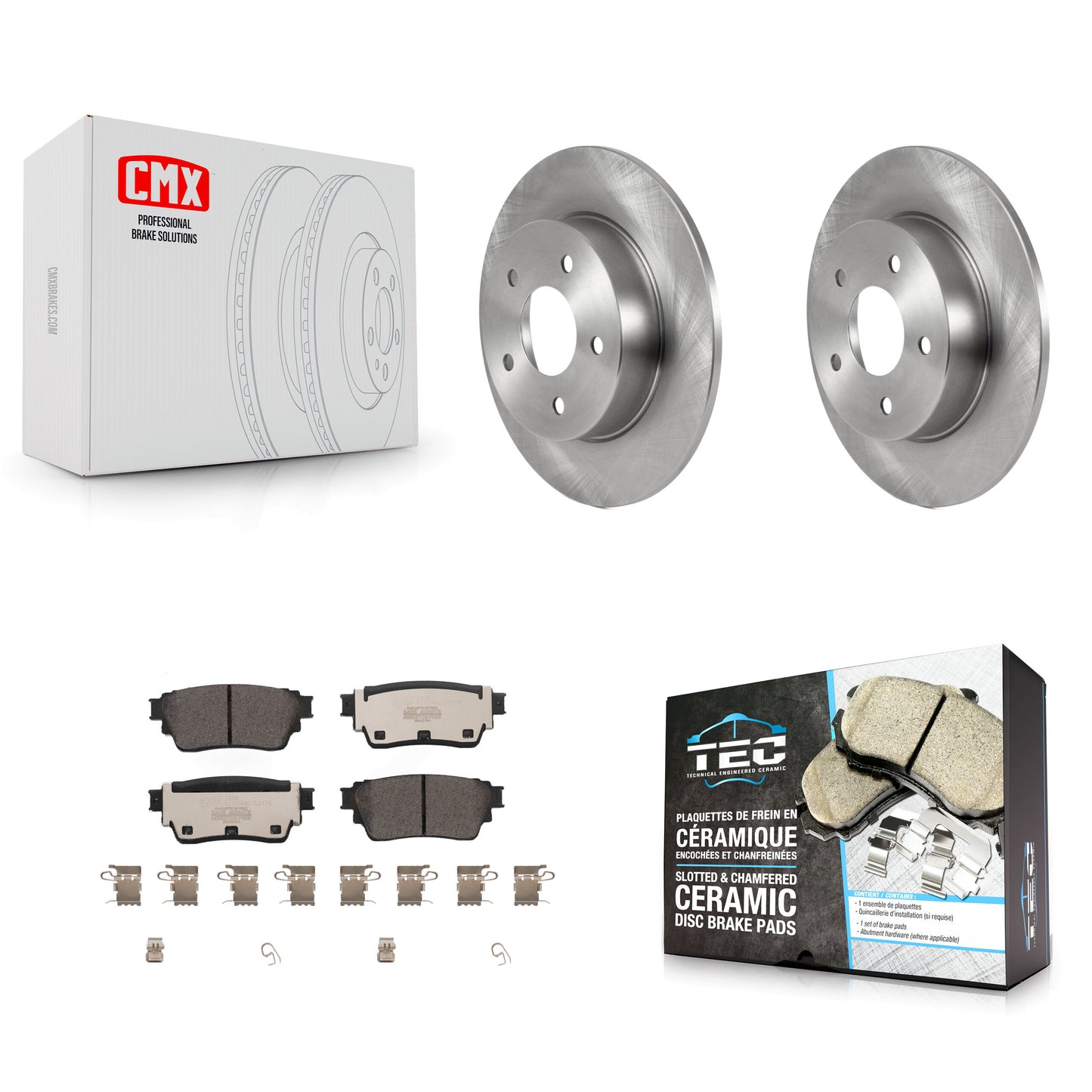 [Arrière] Disque et plaquette de frein pour Nissan Kicks Altima K8T-104068