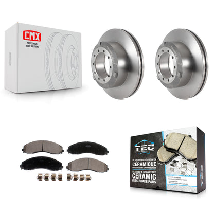 [Arrière] Kit de Disque et plaquette (céramique) de frein pour Ford F-450 Super Duty F-550 F-600 K8T-104079