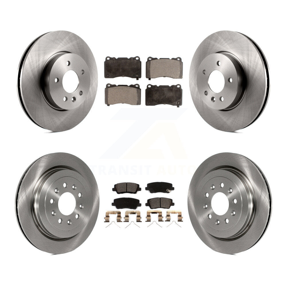 [Avant + Arrière] Kit de Disque et plaquette (céramique) de frein pour Cadillac ATS K8T-104090