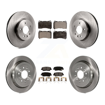 [Avant + Arrière] Kit de Disque et plaquette (céramique) de frein pour Cadillac ATS K8T-104090