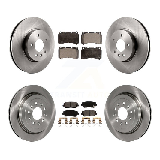 [Avant + Arrière] Kit de Disque et plaquette (céramique) de frein pour Cadillac ATS K8T-104090