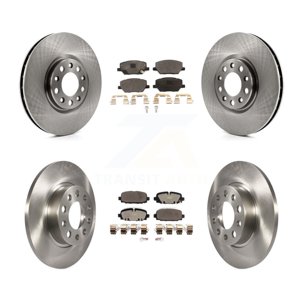 [Avant + Arrière] Kit de Disque et plaquette (céramique) de frein pour Jeep Compass K8T-104096