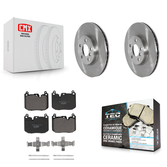 [Avant] Kit de Disque et plaquette (céramique) de frein pour 2017-2020 Mini Cooper Clubman S avec Sport Package K8T-104103