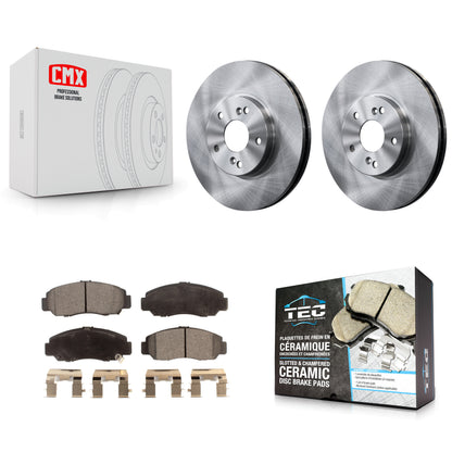 [Avant] Kit de Disque et plaquette (céramique) de frein pour Honda Accord K8T-104104