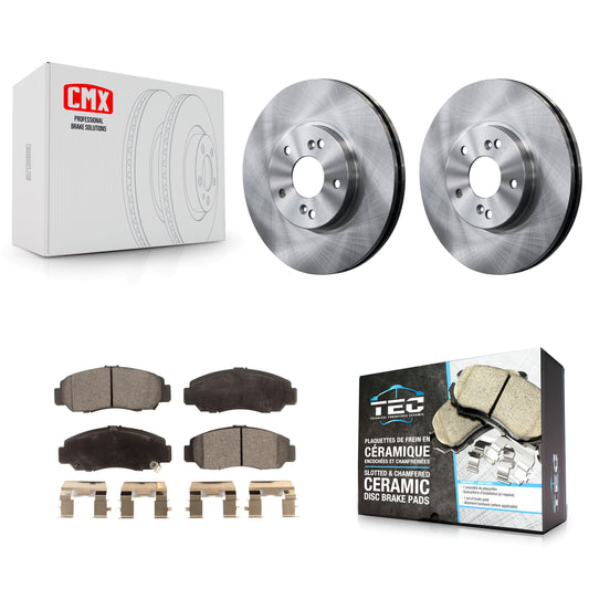 [Avant] Kit de Disque et plaquette (céramique) de frein pour Honda Accord K8T-104104