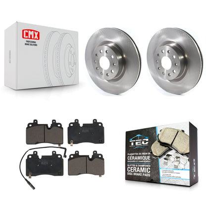 [Avant] Kit de Disque et plaquette (céramique) de frein pour 2019-2020 Cadillac CT6 avec 345mm Diameter Rotor K8T-104105