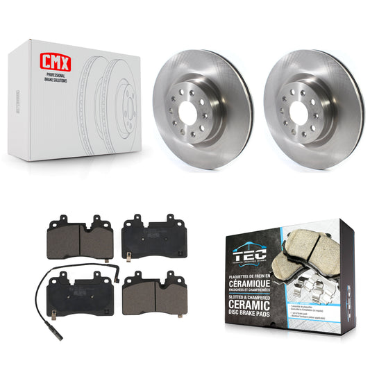 [Avant] Kit de Disque et plaquette (céramique) de frein pour 2019-2020 Cadillac CT6 avec 345mm Diameter Rotor K8T-104105