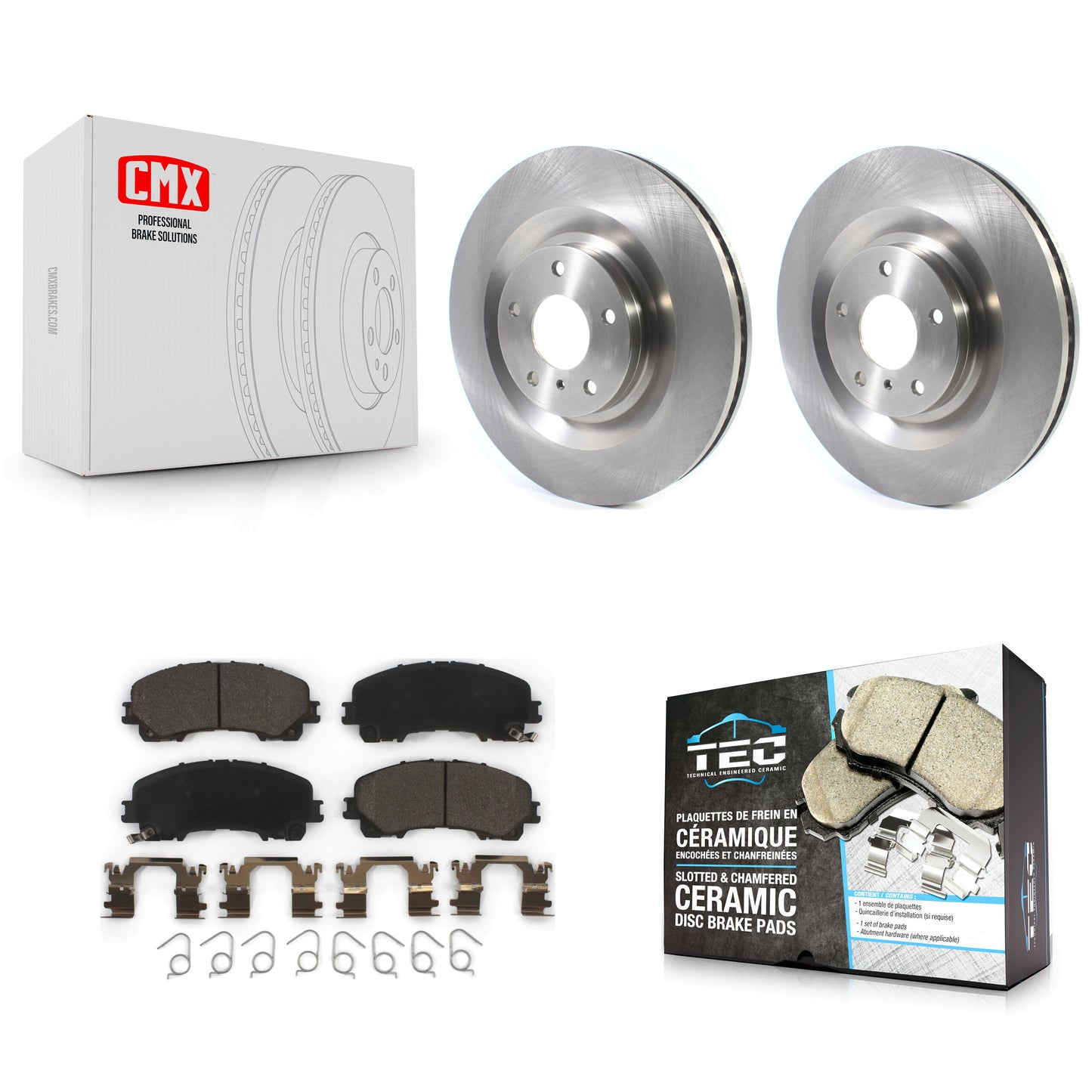 [Avant] Kit de Disque et plaquette (céramique) de frein pour INFINITI QX50 QX55 K8T-104107