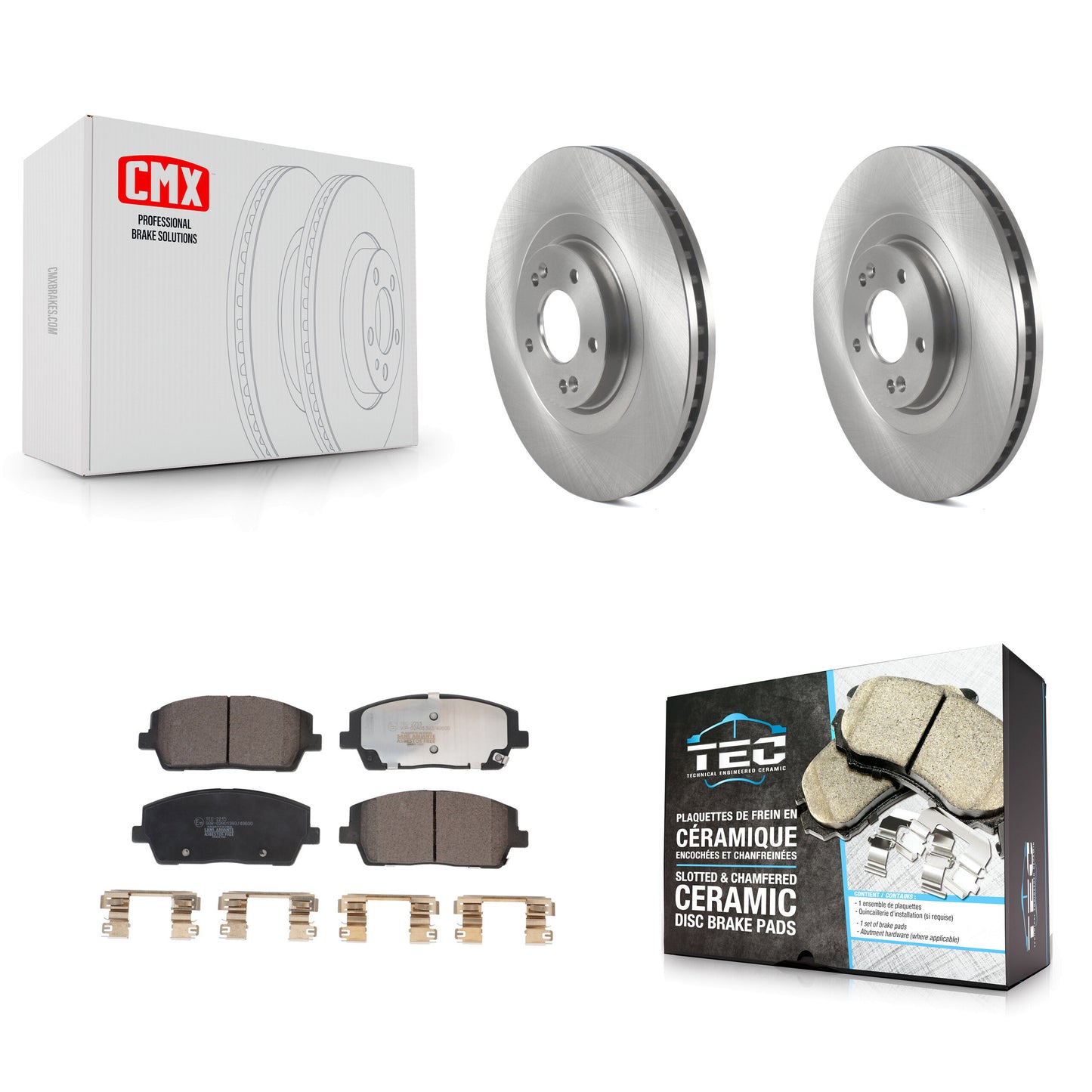 [Avant] Kit de Disque et plaquette (céramique) de frein pour Kia Telluride Hyundai Palisade K8T-104108