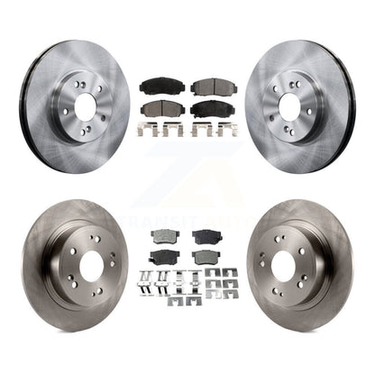 [Avant + Arrière] Kit de Disque et plaquette (céramique) de frein pour 2006-2007 Honda Accord Hybrid avec 3.0L K8T-104112