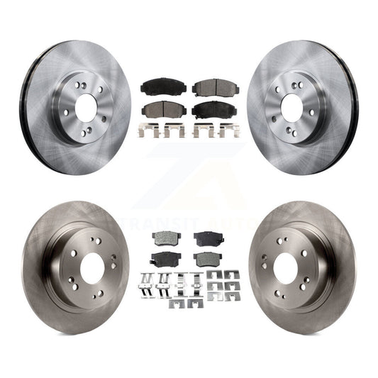 [Avant + Arrière] Kit de Disque et plaquette (céramique) de frein pour 2006-2007 Honda Accord Hybrid avec 3.0L K8T-104112