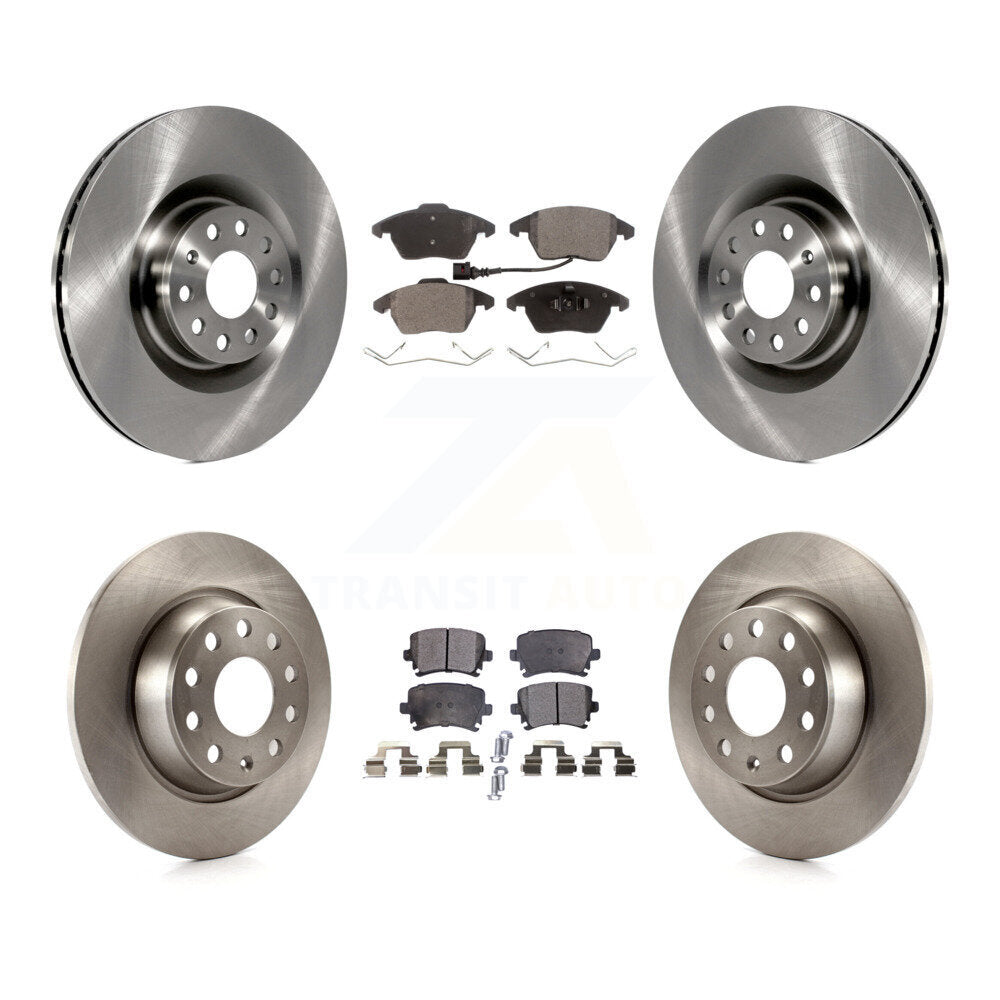 [Avant + Arrière] Kit de Disque et plaquette (céramique) de frein pour Volkswagen CC K8T-104123