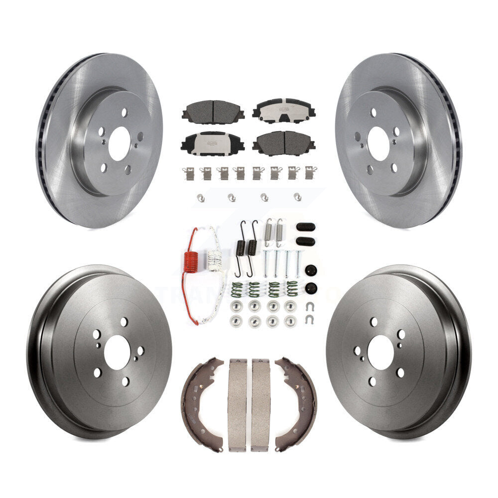 [Avant et Arrière] Disque et plaquette de frein pour 2019 Toyota Corolla 2.0L K8T-104129
