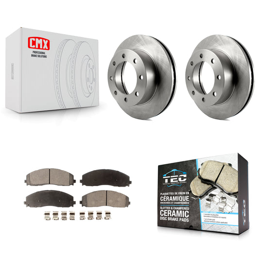 [Avant] Disque et plaquette de frein pour Ford F-250 Super Duty With 8 Lug Wheels To 10 22 12 K8T-104150