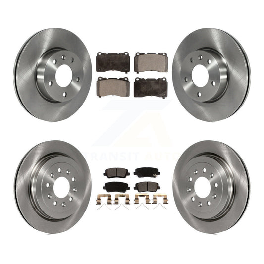 [Avant et Arrière] Disque et plaquette de frein pour 2019 Cadillac ATS Base K8T-104166