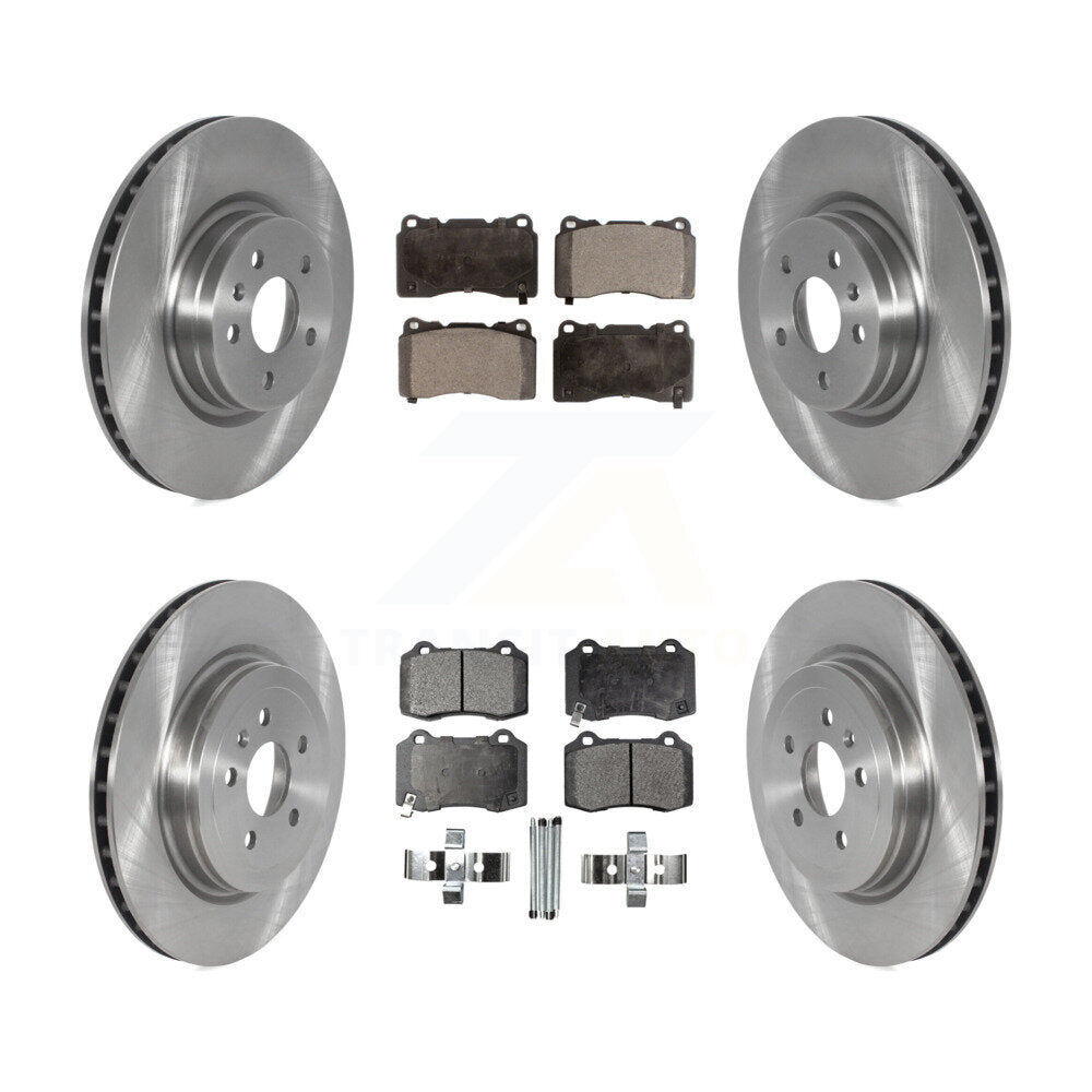 [Avant et Arrière] Disque et plaquette de frein pour 2017-2019 Tesla X S With Brembo Calipers K8T-104172