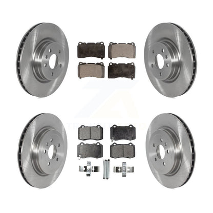 [Avant et Arrière] Disque et plaquette de frein pour 2017-2019 Tesla X S With Brembo Calipers K8T-104172