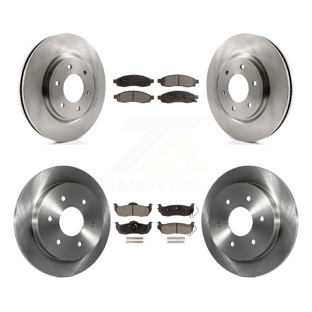 [Avant et Arrière] Disque et plaquette de frein pour 2007 Nissan TITAN From 04 07 K8T-104181