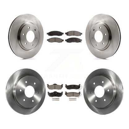 [Avant et Arrière] Disque et plaquette de frein pour 2007 Nissan TITAN From 04 07 K8T-104181