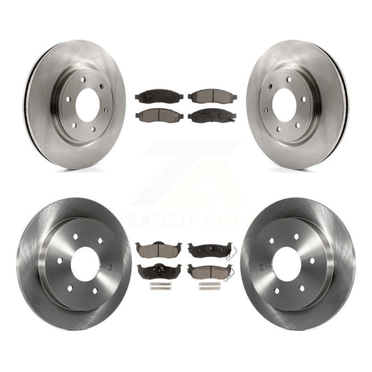 [Avant et Arrière] Disque et plaquette de frein pour 2007 Nissan TITAN From 04 07 K8T-104181