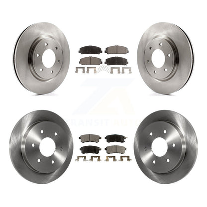 [Avant et Arrière] Disque et plaquette de frein pour 2017-2019 Nissan Armada With Solid Rotor K8T-104184