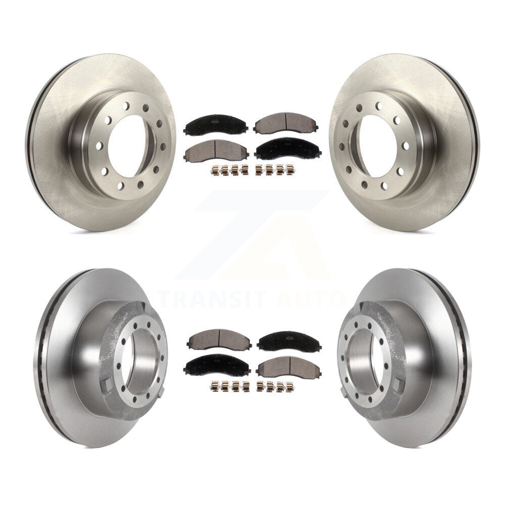 [Avant et Arrière] Disque et plaquette de frein pour Ford F-450 Super Duty F-550 F-600 K8T-104186