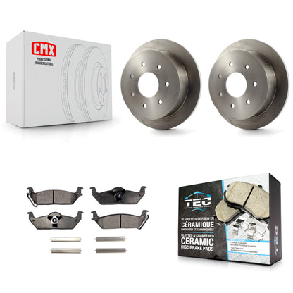 [Arrière] Disque et plaquette de frein pour Ford F-150 With Solid 7 Lug Wheels K8T-104194