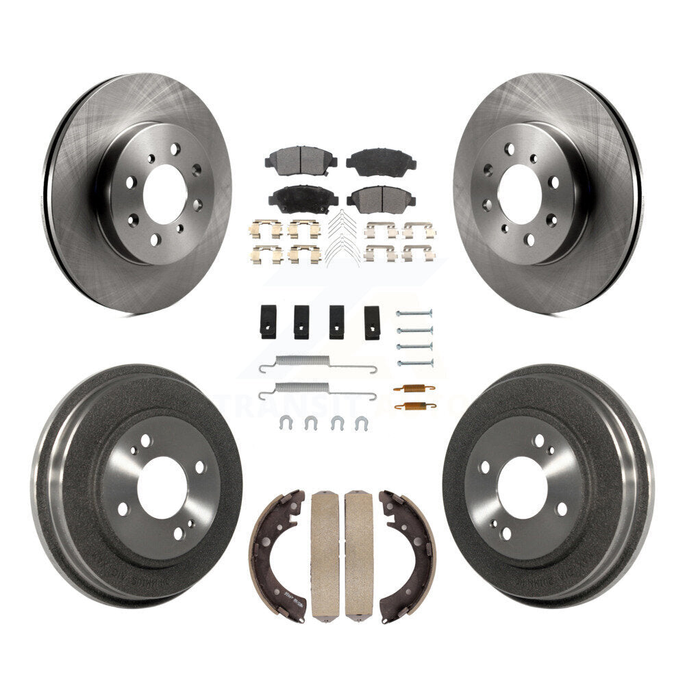 [Avant et Arrière] Disque et plaquette de frein pour Honda Civic With 4 Lug Wheels K8T-104198