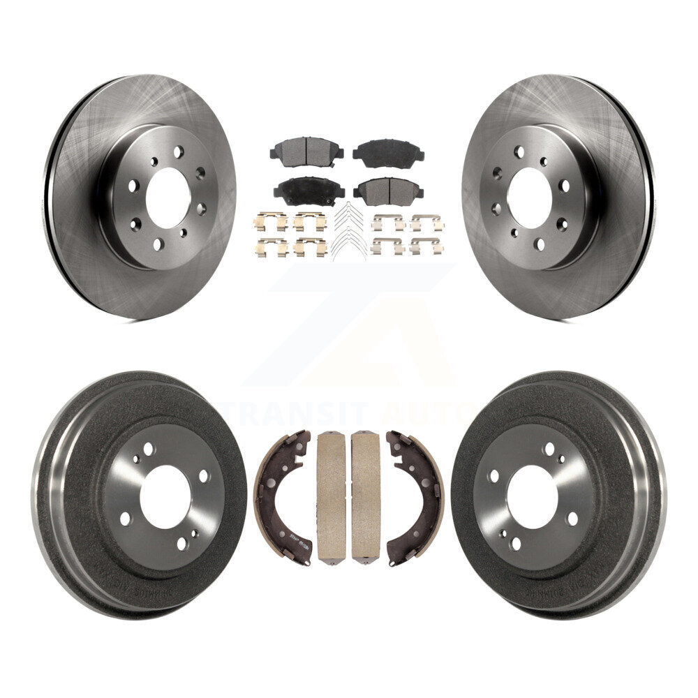 [Avant et Arrière] Disque et plaquette de frein pour Honda Civic With 4 Lug Wheels K8T-104205