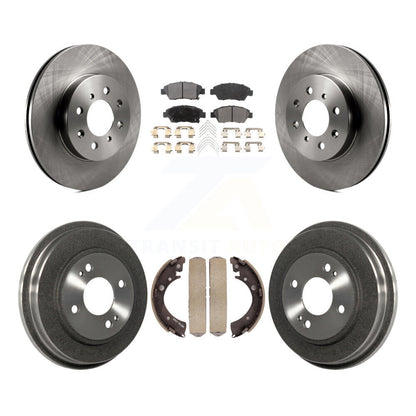 [Avant et Arrière] Disque et plaquette de frein pour Honda Civic With 4 Lug Wheels K8T-104205