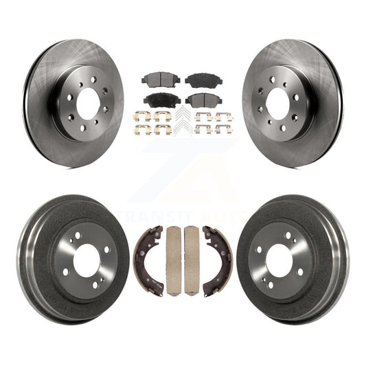 [Avant et Arrière] Disque et plaquette de frein pour Honda Civic With 4 Lug Wheels K8T-104205