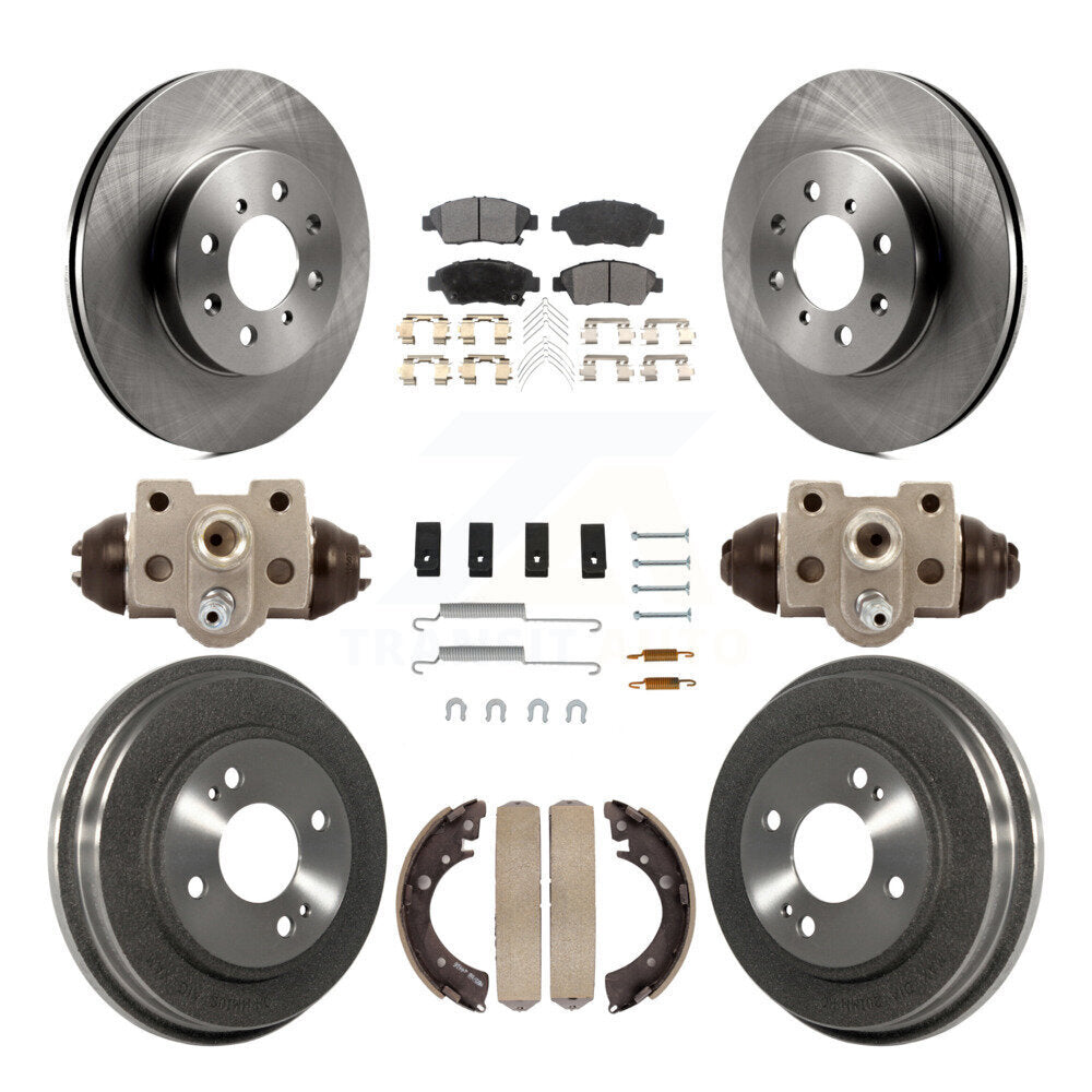 [Avant et Arrière] Disque et plaquette de frein pour Honda Civic With 4 Lug Wheels K8T-104211