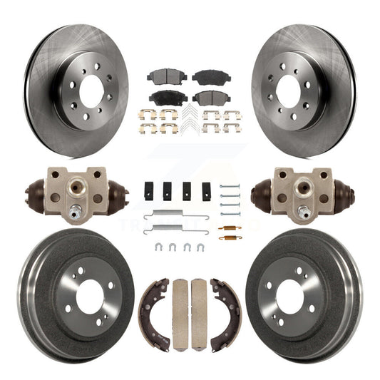 [Avant et Arrière] Disque et plaquette de frein pour Honda Civic With 4 Lug Wheels K8T-104211