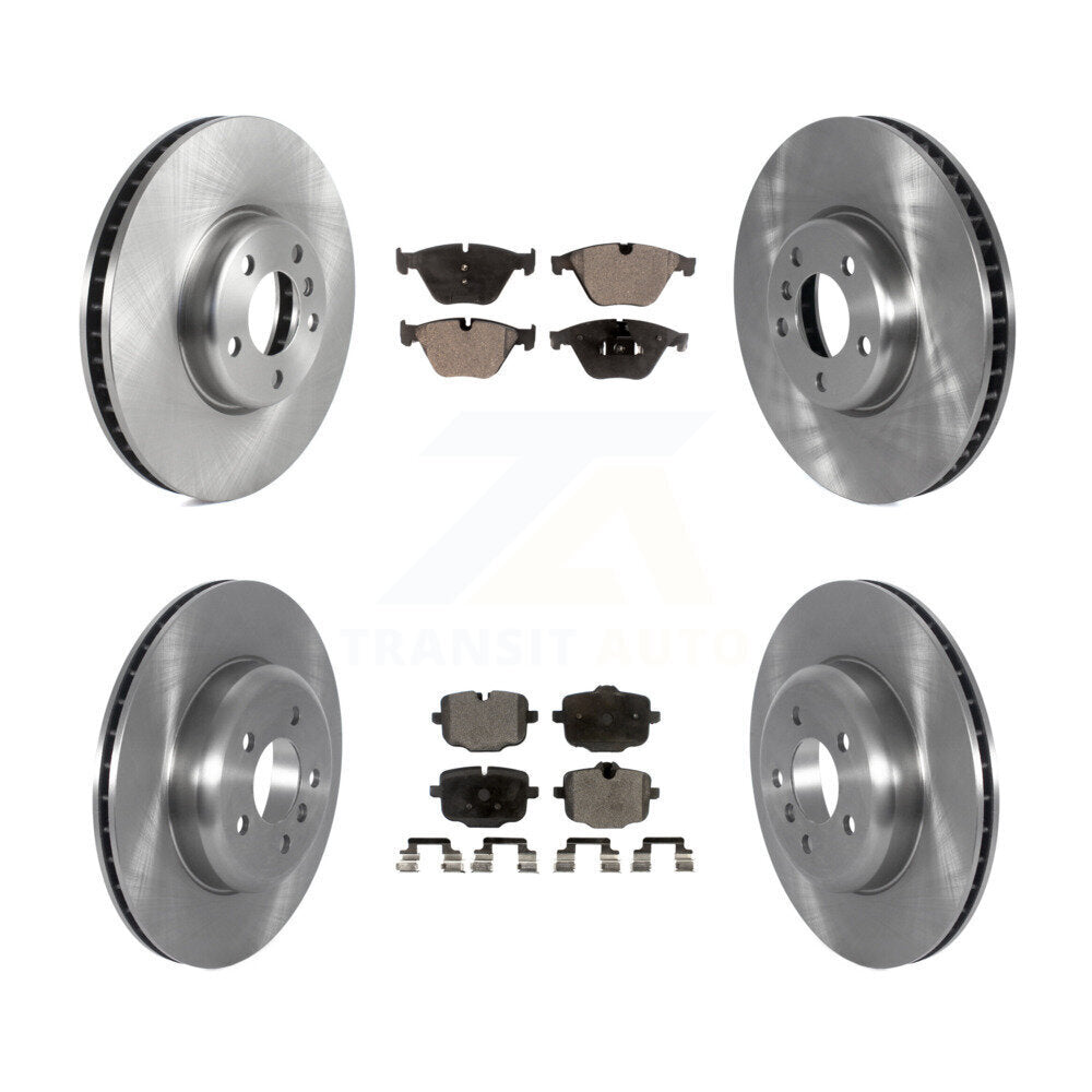 [Avant et Arrière] Disque et plaquette de frein pour BMW 535i With 345mm Diameter Rotor K8T-104214