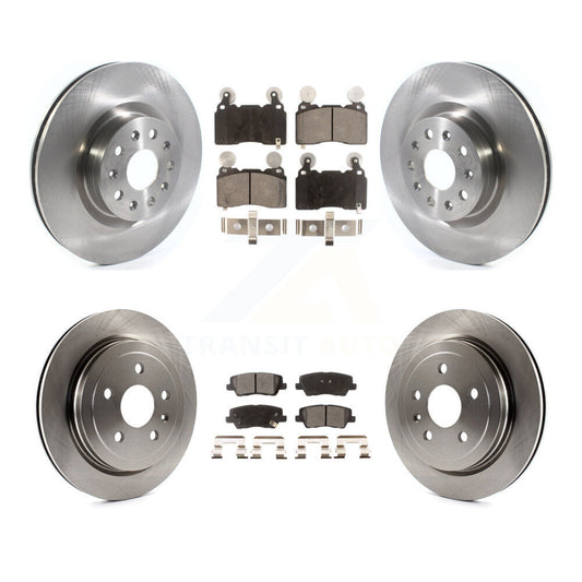 [Avant et Arrière] Disque et plaquette de frein pour 15 Cadillac CTS With Performance Lining K8T-104233
