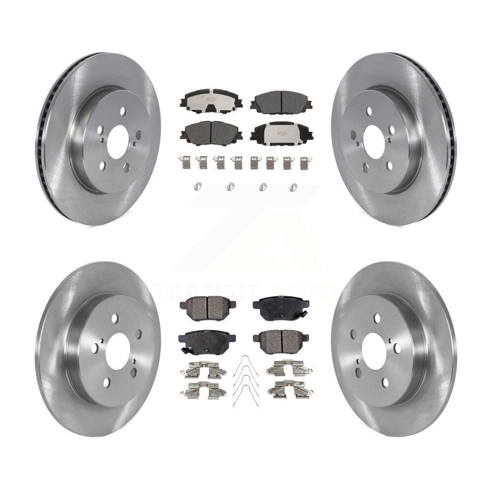 [Avant et Arrière] Disque et plaquette de frein pour Toyota Corolla 2.0L With Manual Parking K8T-104240