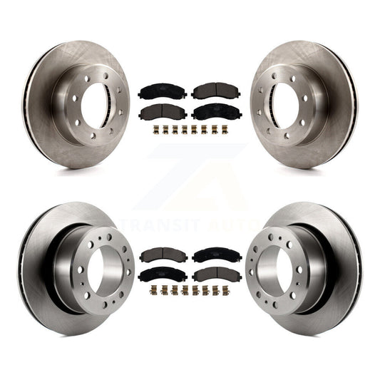 [Avant et Arrière] Disque et plaquette de frein pour 2020-2021 Ram 3500 With Dual Wheels K8T-104261