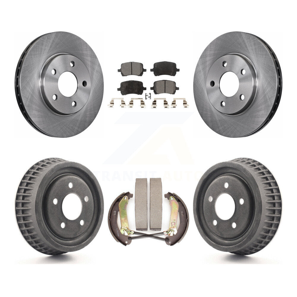 [Avant et Arrière] Disque et plaquette de frein pour 2004 Chevrolet Malibu Disc rear brakes K8T-104289